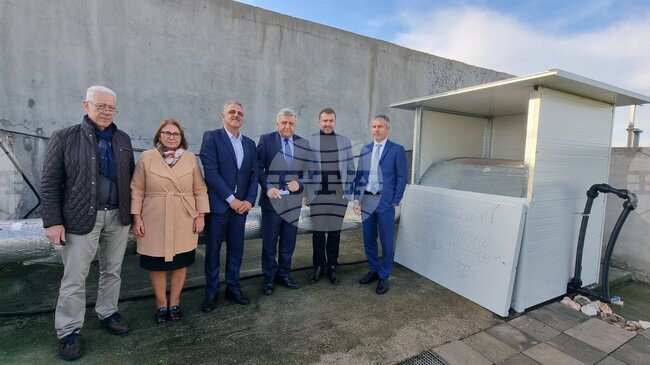 Министър Манол Генов откри в с. Бенковски първата в България Пречиствателна станция за четвъртично пречистване на отпадни води