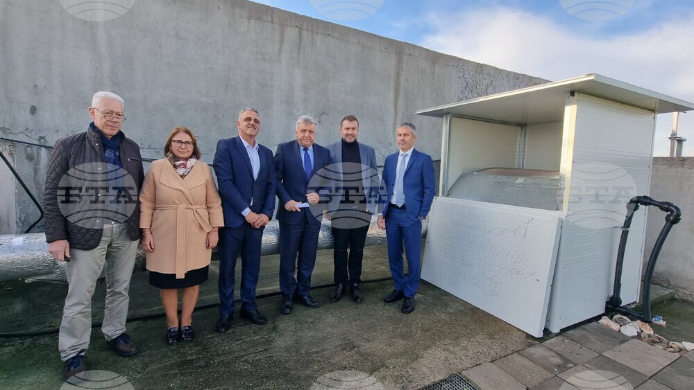 Министър Манол Генов откри в с. Бенковски първата в България Пречиствателна станция за четвъртично пречистване на отпадни води