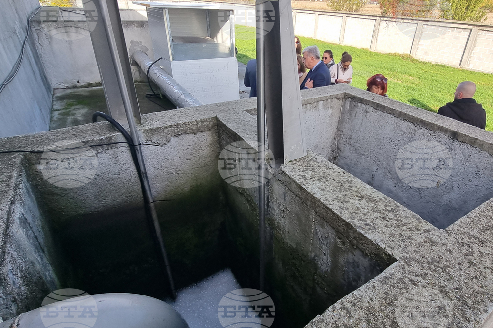 Село Бенковски - Пречиствателна станция за отпадни води - откриване