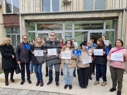 Русе - протест - НСИ