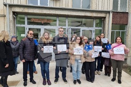 Русе - протест - НСИ