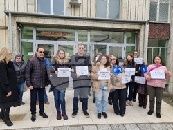 Русе - протест - НСИ