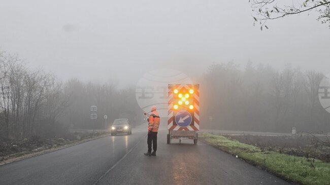 Движението между Враца и Борован в района на Оходен да се осъществява с повишено внимание заради ремонтни дейности, посочват от АПИ 