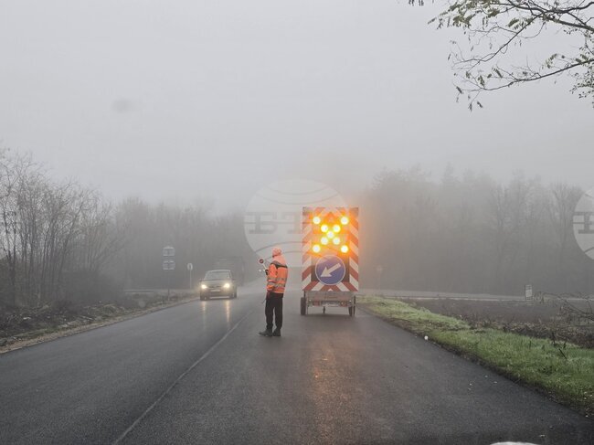 Движението между Враца и Борован в района на Оходен да се осъществява с повишено внимание заради ремонтни дейности, посочват от АПИ 