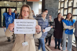 Пловдив - НСИ - Териториално статистическо бюро - Юг  - протест