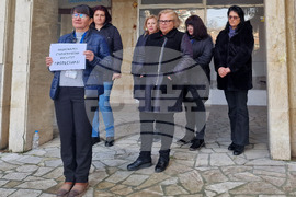 Разград - „Статистически изследвания“ - протест