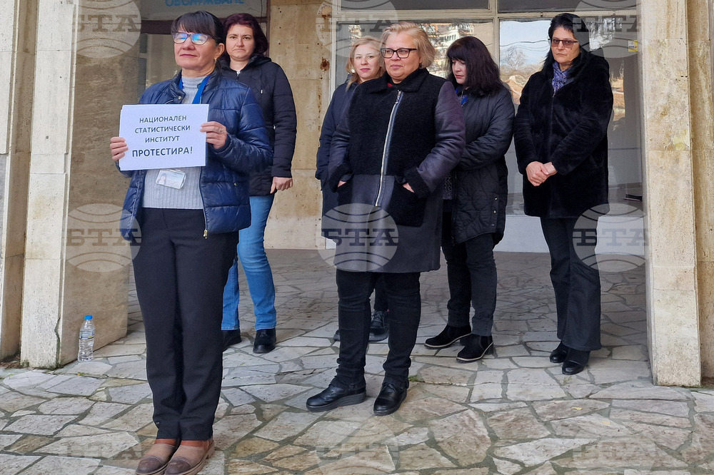 Разград - „Статистически изследвания“ - протест
