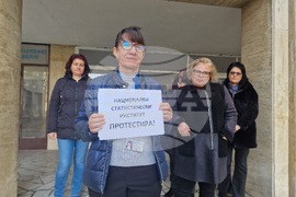 Разград - „Статистически изследвания“ - протест