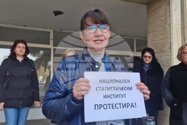 Разград - „Статистически изследвания“ - протест