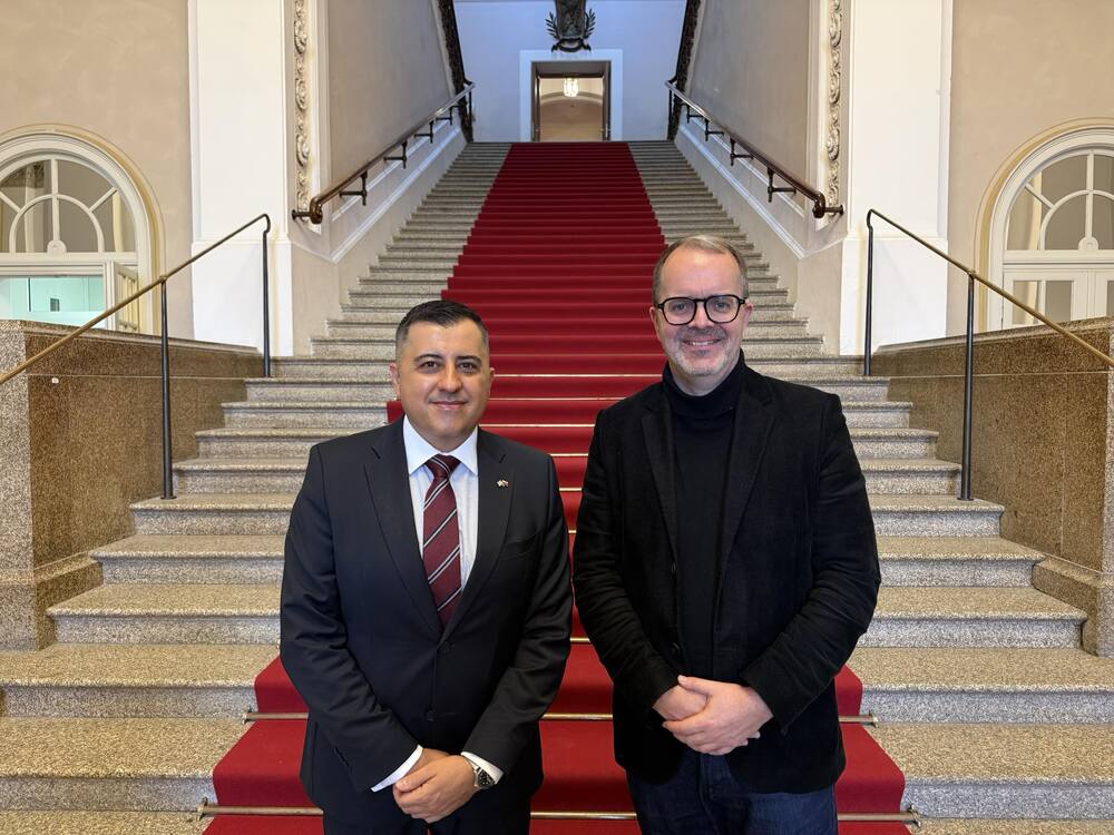 Генералният консул на България в Мюнхен Стефан Йонков се срещна с вицепрезидента на баварския Ландтаг Маркус Риндершпахер