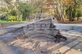 Ямбол - алеи - парк - ремонт