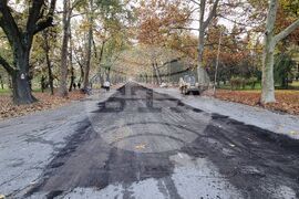 Ямбол - алеи - парк - ремонт