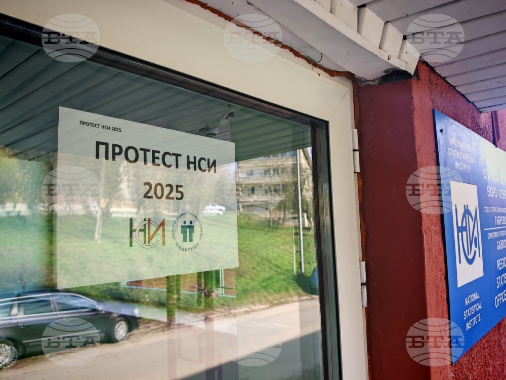 Габрово - Национален статистически институт - служители - протест