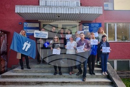 Габрово - Национален статистически институт - служители - протест