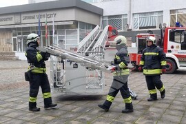 Шумен - пожаро-техническо учение