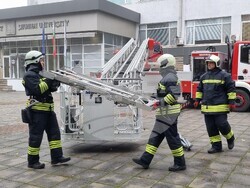 Шумен - пожаро-техническо учение