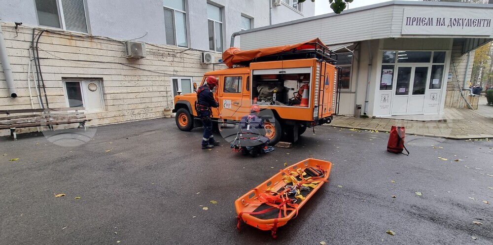 Шумен - пожаро-техническо учение