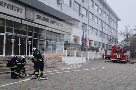 Шумен - пожаро-техническо учение