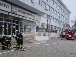 Шумен - пожаро-техническо учение