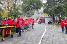 Шумен - пожаро-техническо учение