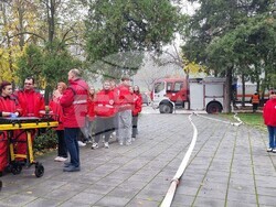 Шумен - пожаро-техническо учение