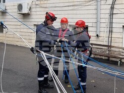 Шумен - пожаро-техническо учение