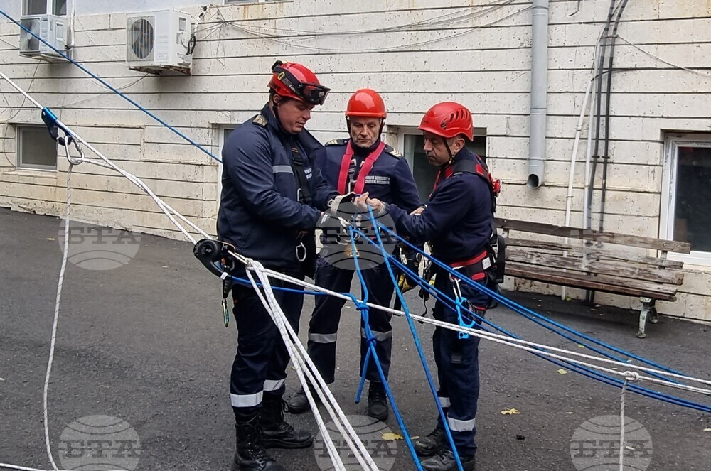 Шумен - пожаро-техническо учение