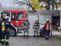 Шумен - пожаро-техническо учение