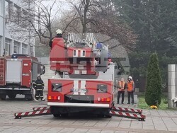 Шумен - пожаро-техническо учение