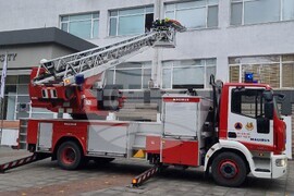 Шумен - пожаро-техническо учение