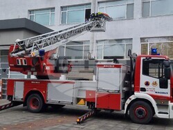 Шумен - пожаро-техническо учение