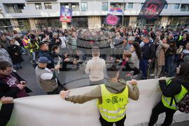 Serbia Trump Protest