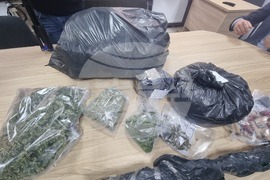 Стара Загора - МВР специализирана акция - наркотици - пресконференция