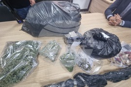 Стара Загора - МВР специализирана акция - наркотици - пресконференция