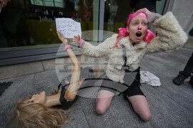 Britain Protest Israel Paestinian