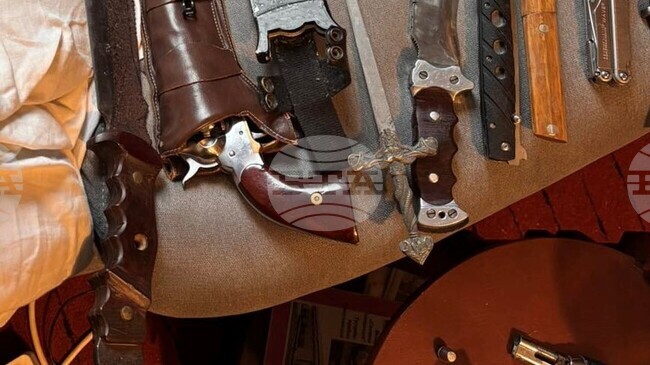 Прокуратурата в Русе повдигна обвинения на мъж за хулиганство, закана за убийство и незаконно притежание на оръжие и боеприпаси