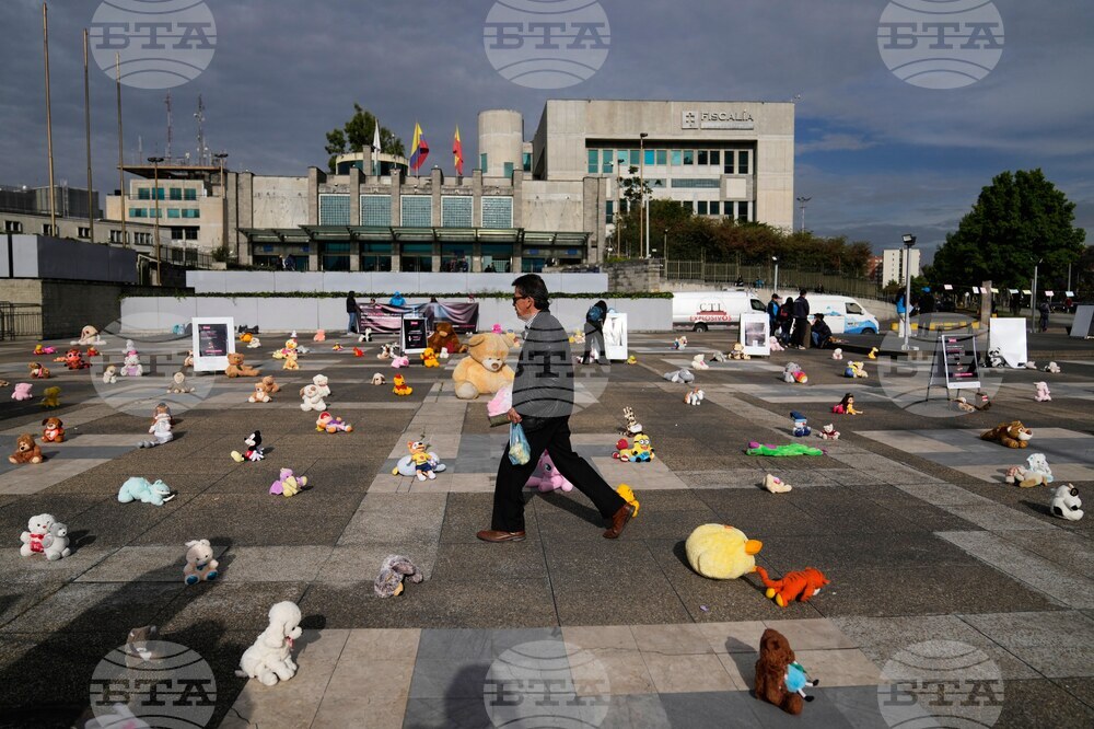 Colombia Child Abuse Protest