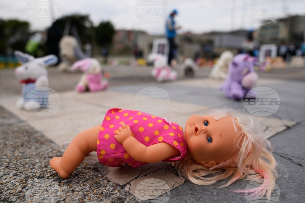 Colombia Child Abuse Protest