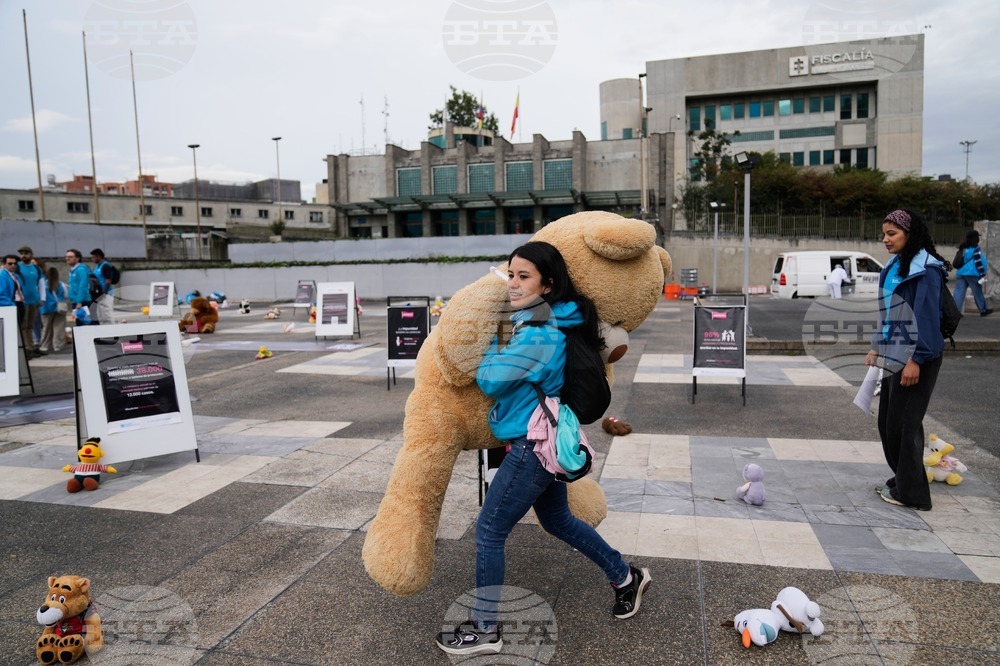 Colombia Child Abuse Protest
