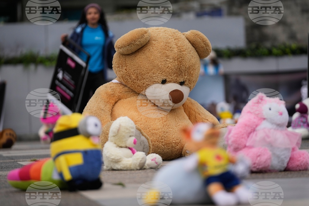 Colombia Child Abuse Protest