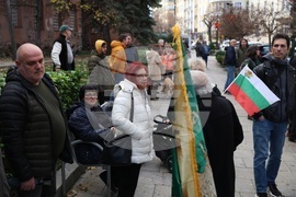 Протест - синя и зелена зона