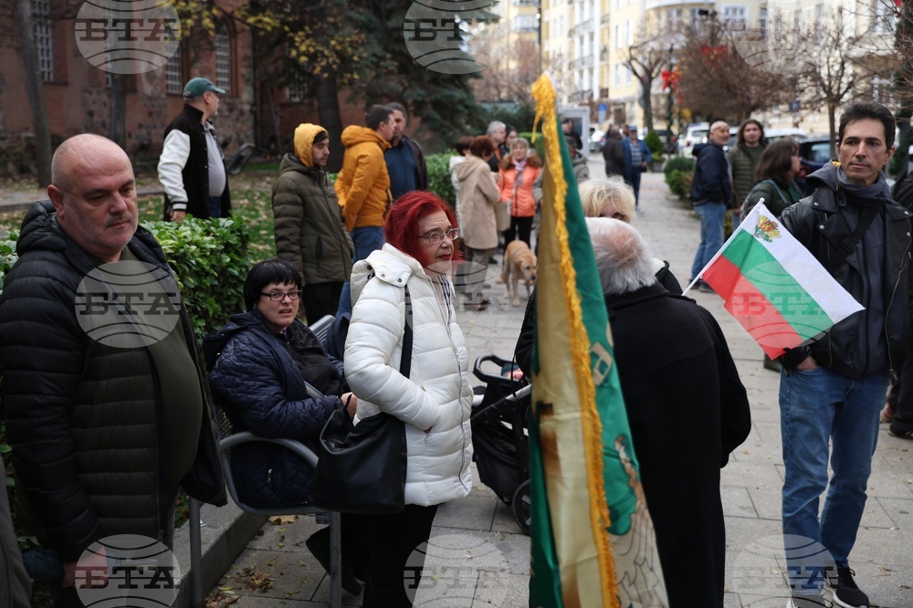 Протест - синя и зелена зона