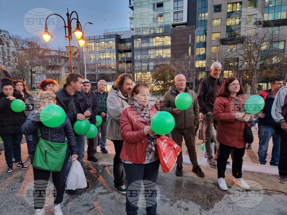 Варненци излязоха на протест срещу въвеждането на зелената зона