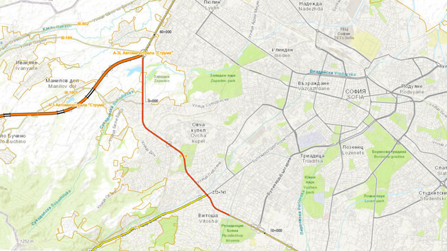 Доизграждането на близо 8-километровия участък от Софийски околовръстен път ще бъде един от най-сложните инфраструктурни проекти, посочват от АПИ