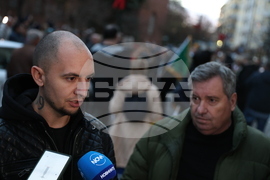 Протест - синя и зелена зона