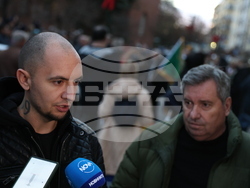 Протест - синя и зелена зона