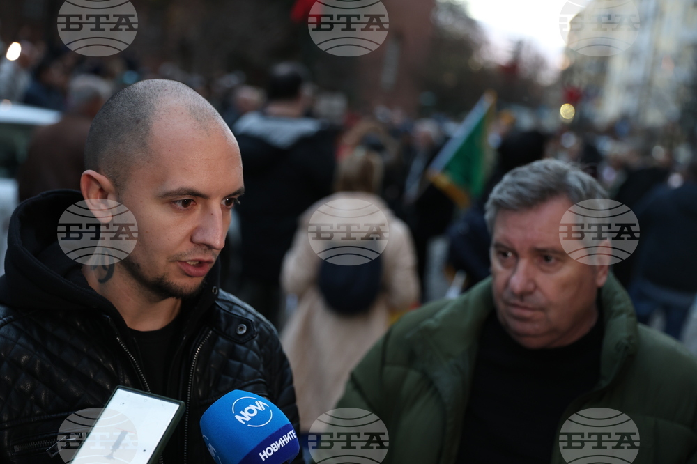 Протест - синя и зелена зона