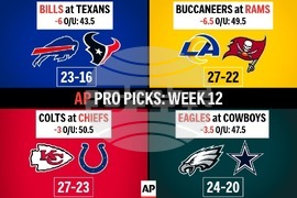 AP PRO PICKS WEEK 12