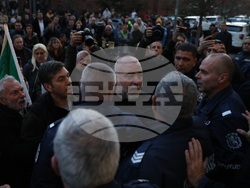 Протест - синя и зелена зона