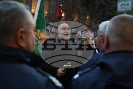 Протест - синя и зелена зона